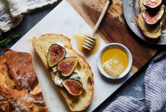 Three-Cheese Semolina Bread