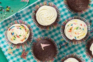 Bake Sale Fudge Cupcakes