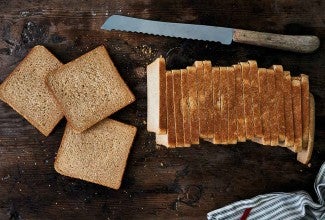 A Smaller 100% Whole Wheat Pain de Mie