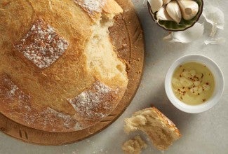 Crusty Cloche Bread