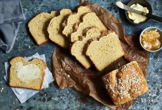 Gluten-Free Honey-Oat Sandwich Bread