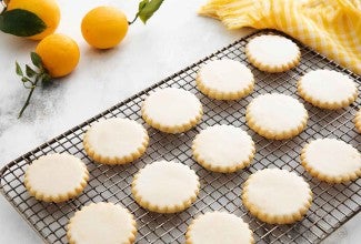 Lemon Sablé Cookies