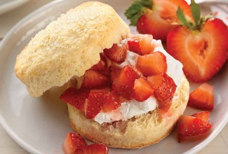 Self-Rising Cream Biscuits for Shortcake