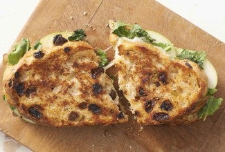 Grilled Cheese with Apple and Arugula