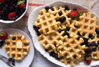 The Easiest Waffles  