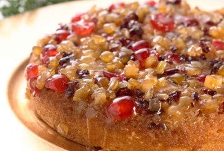 Christmas Upside-Down Cake