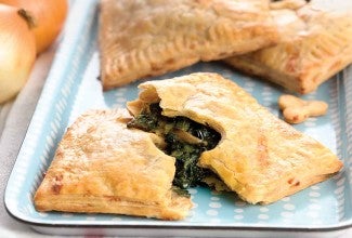 Spinach & Mushroom Hand Pies