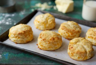 Savory Cheddar Cheese Biscuits