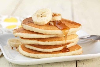 Gluten-Free Pancakes made with baking mix