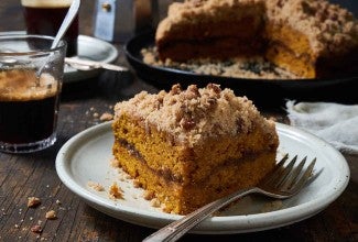 Pumpkin Streusel Coffeecake