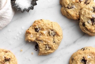 Gluten-Free Almond Flour Chocolate Chip Cookies  