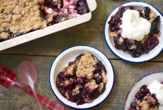 Blueberry Crisp