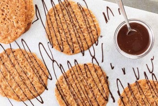 Gluten-Free Orange-Cinnamon Lace Cookies