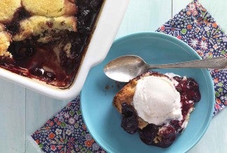 Almond Flour Berry Cobbler