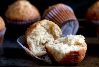 Basic Muffins (with berry and oatmeal versions) 