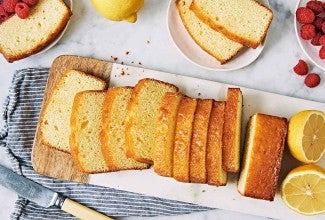 Lemon-Glazed Pound Cake