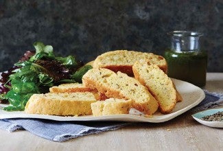 Parmesan Pine Nut Biscotti