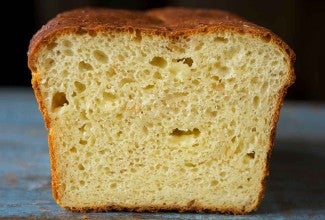 No-Knead Cheese Bread