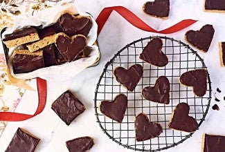 No-Bake Peanut Butter-Chocolate Squares