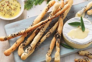 Thin 'n' Crunchy Italian Breadsticks (Grissini)