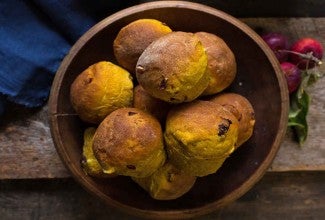 Cranberry-Pumpkin Rolls