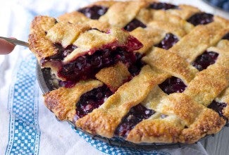 Blue Ribbon Blueberry Pie