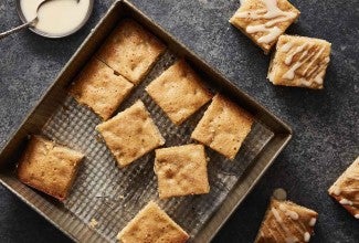 Maple Nut Blondies