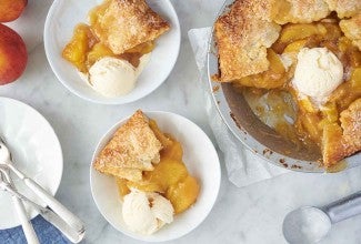 Summertime Peach Pie