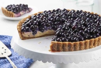 Blueberry Key Lime Tart