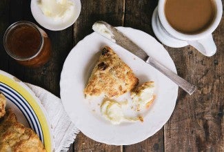 Apricot-Ginger Scones