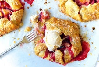 Rustic Fruit Tarts