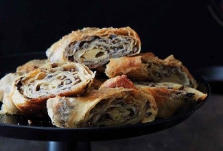 Mushroom Strudel