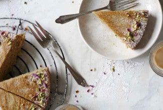 Gluten-Free Rose and Cardamom Cake