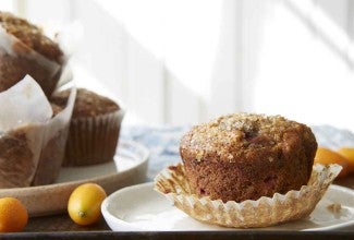 Sourdough Date Nut Cranberry Muffins