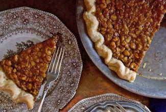 Black Walnut Chocolate Pie