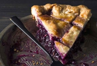 Concord Grape Pie