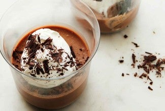 Chocolate Coconut Panna Cotta