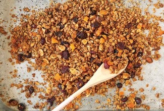 Cranberry Apricot Almond Granola