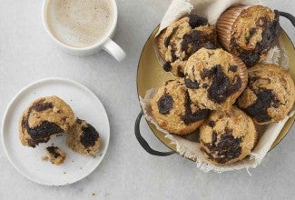 Malted Banana Muffins