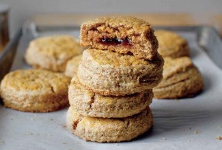 Jam-Bellied Scones