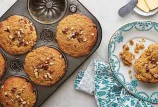 Butter-Pecan Corn and Sorghum Muffins