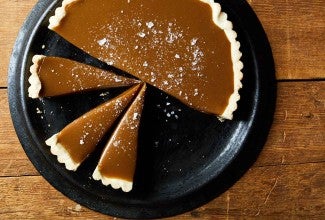 Milk Stout Caramel Tart