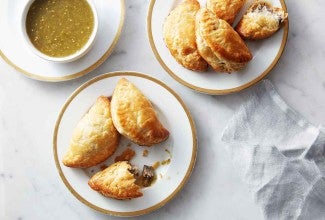 Goat Cheese and Portobello Empanaditas