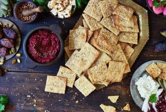 Falafel Crackers