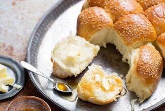 Tahini Brioche