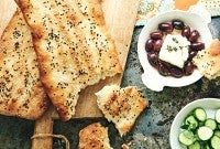 Hot Bread Kitchen's Nan-e Barbari (Persian Flatbread)