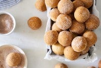 Cinnamon Baked Doughnut Holes