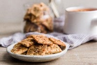 Crunchy Parmesan Crackers