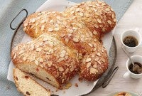 Loaf of Colomba Pasquale (Easter Dove Bread)