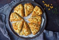 Bacon-Chessar-Chive Scones